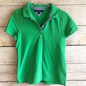 Tommy Hilfiger Green Polo Shirt